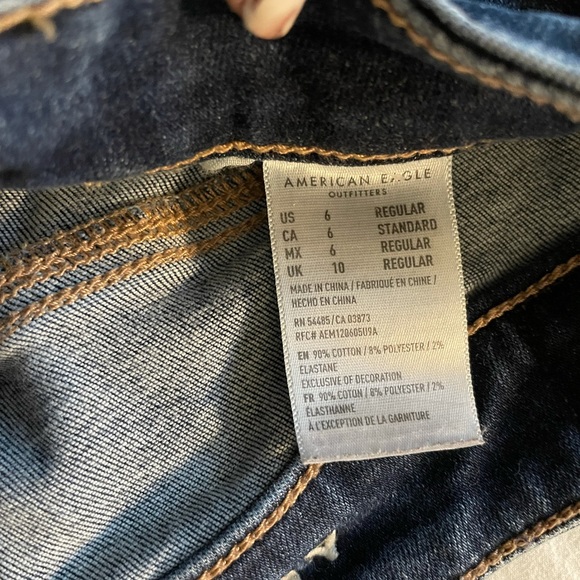 American Eagle good quality jeans. Barely worn. - Picture 2 of 2